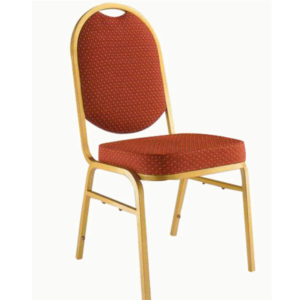 
wholesale hotel chair stacking round oval back price steel banquet chair for sale 