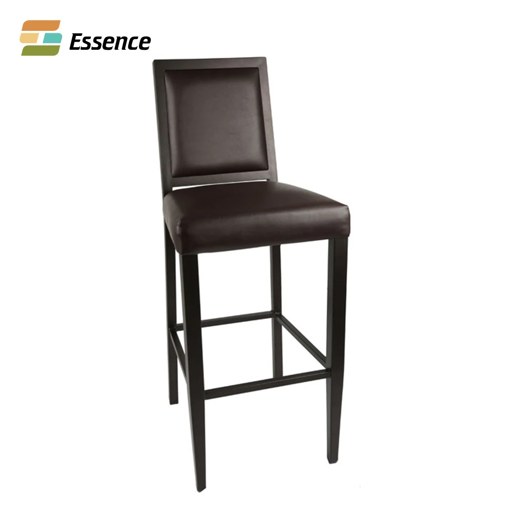 The front tube is 40*40*1.2mm tapered dining bar chair