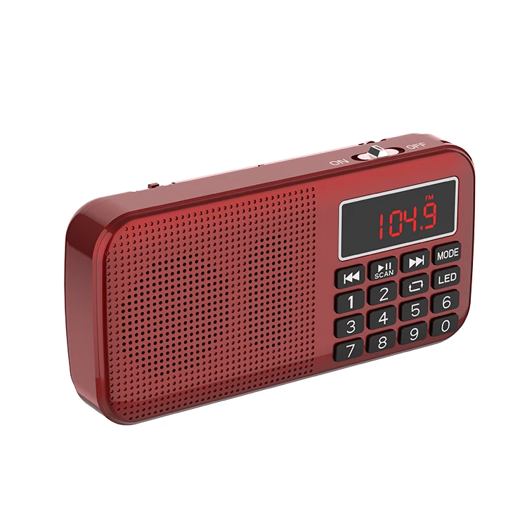 Dewant L-558AM China china am fm portable radio scanners with 2pcs 18650 batteries