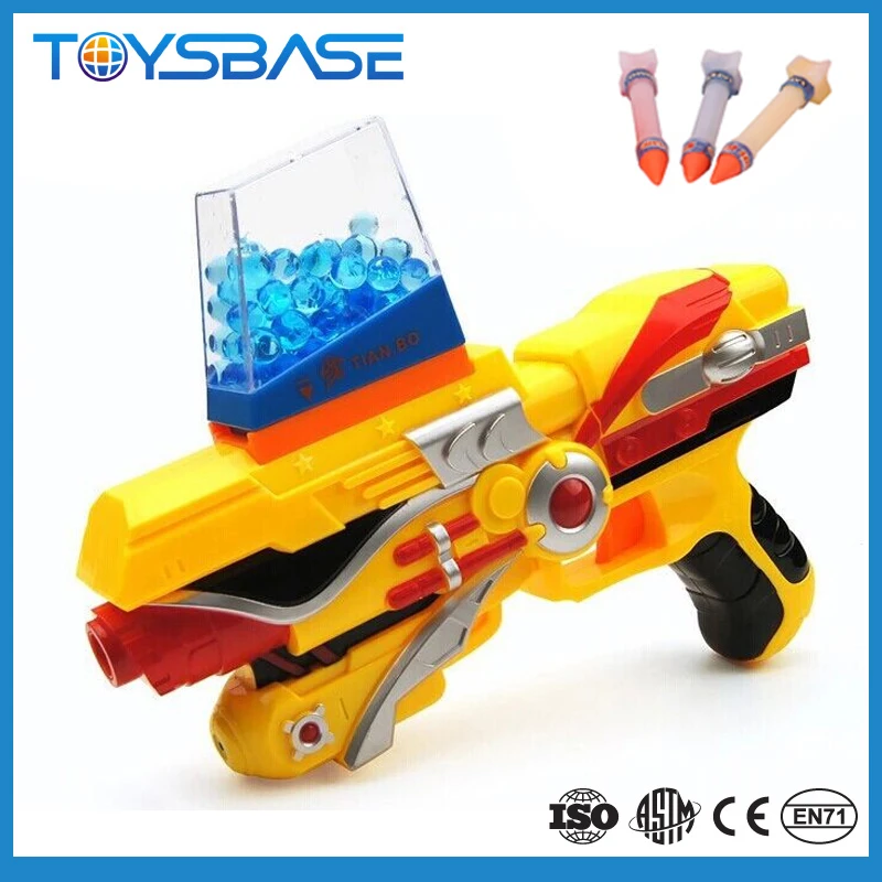 Custom Electric gel foam water bean plastic crystal water bullet gun toy