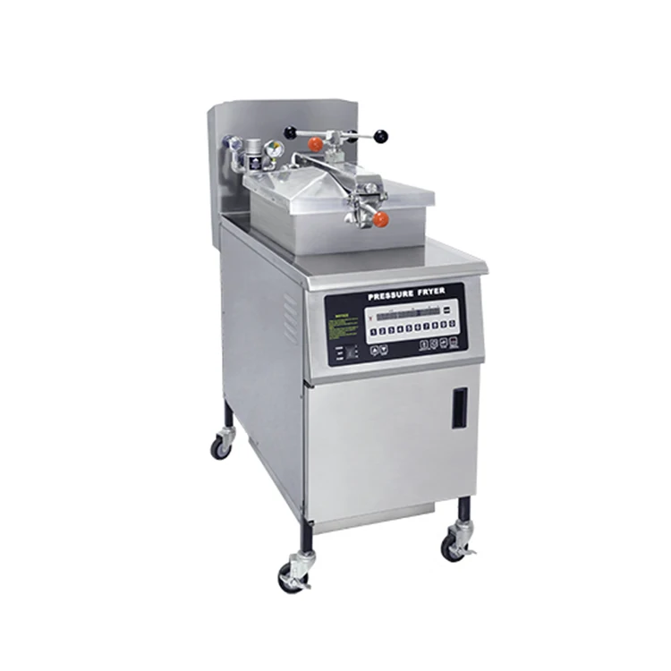 Коммерческая газовая фритюрница под давлением для кур
