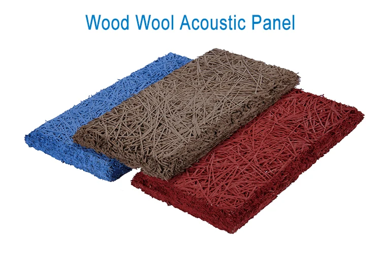 Leeyin gymnasium Anti-fire Soundproof Mineral Wool  Acoustic Panels wood wool acoustic panel