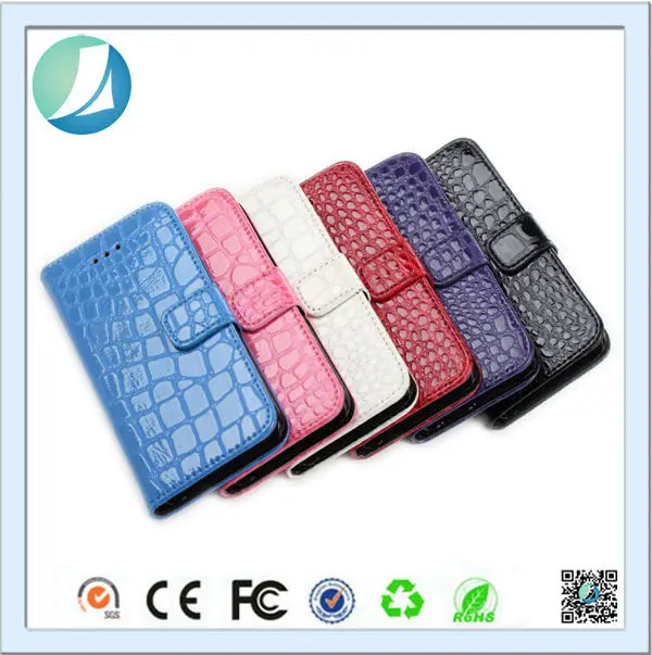 Лучшее качество крокодил картина гладкая мобильный телефон кожаный чехол для iphone 6 / 6 s