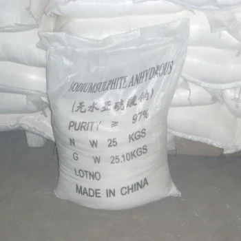 
Sodium Sulfite 97%Min Na2SO3 CAS NO. 7757-83-7 Food Grade Fengda Sodium Sulfite 