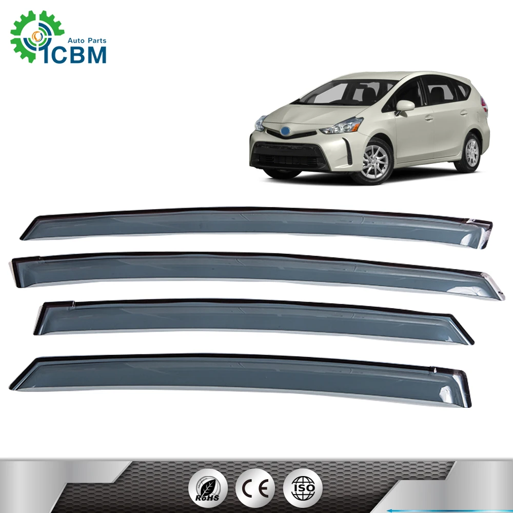 Various styles window wind deflector car visors door visor FOR PRIUS V 14-15
