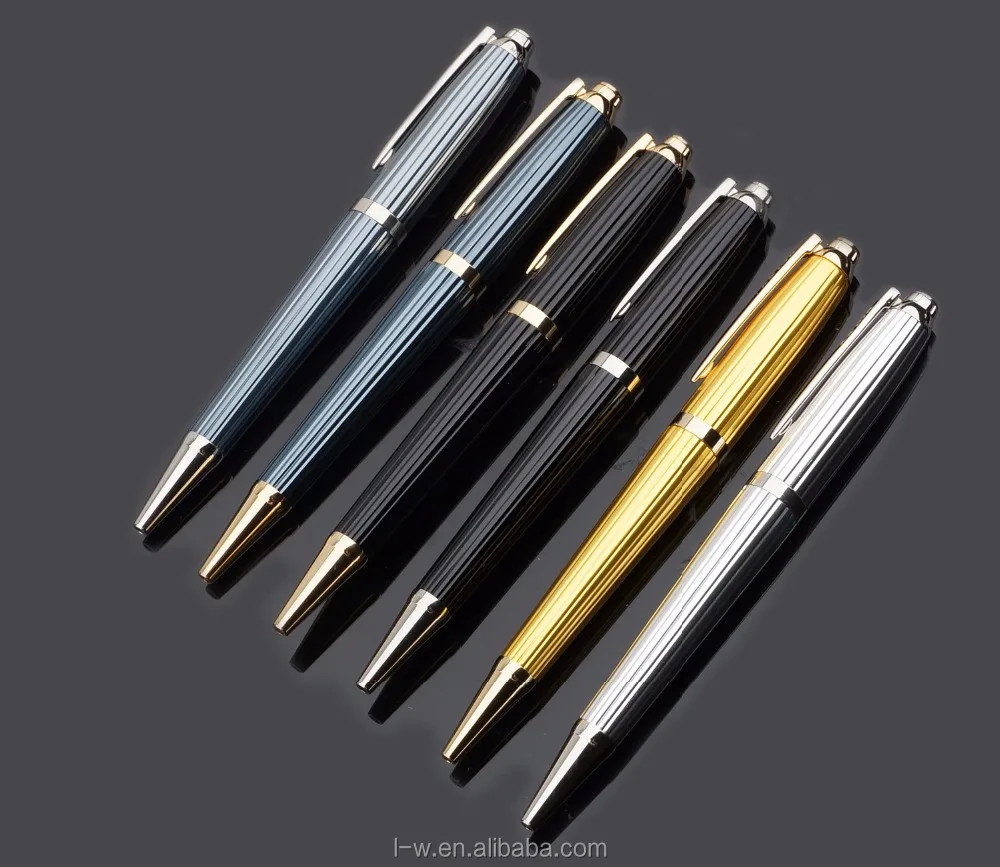 B0003 OEM приятная на ощупь гладкая металлическая шариковая ручка с ручкой