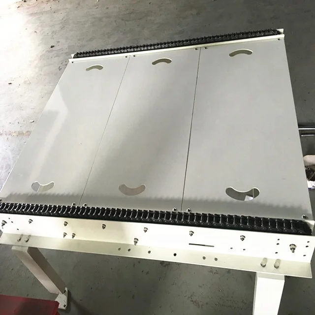 Chain  Pallet Transfer Turntable Powered Roller Conveyor