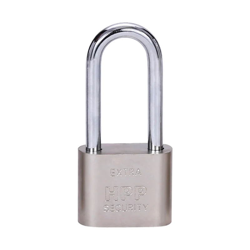 HPP длинная Скоба безопасный противокражный бытовой Небьющийся навесной замок с лопастным ключом 30 мм