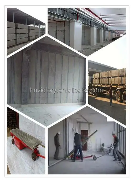 The latest Construction building equipment precast prestressed concrete wall panel extruder equipment with CE certification