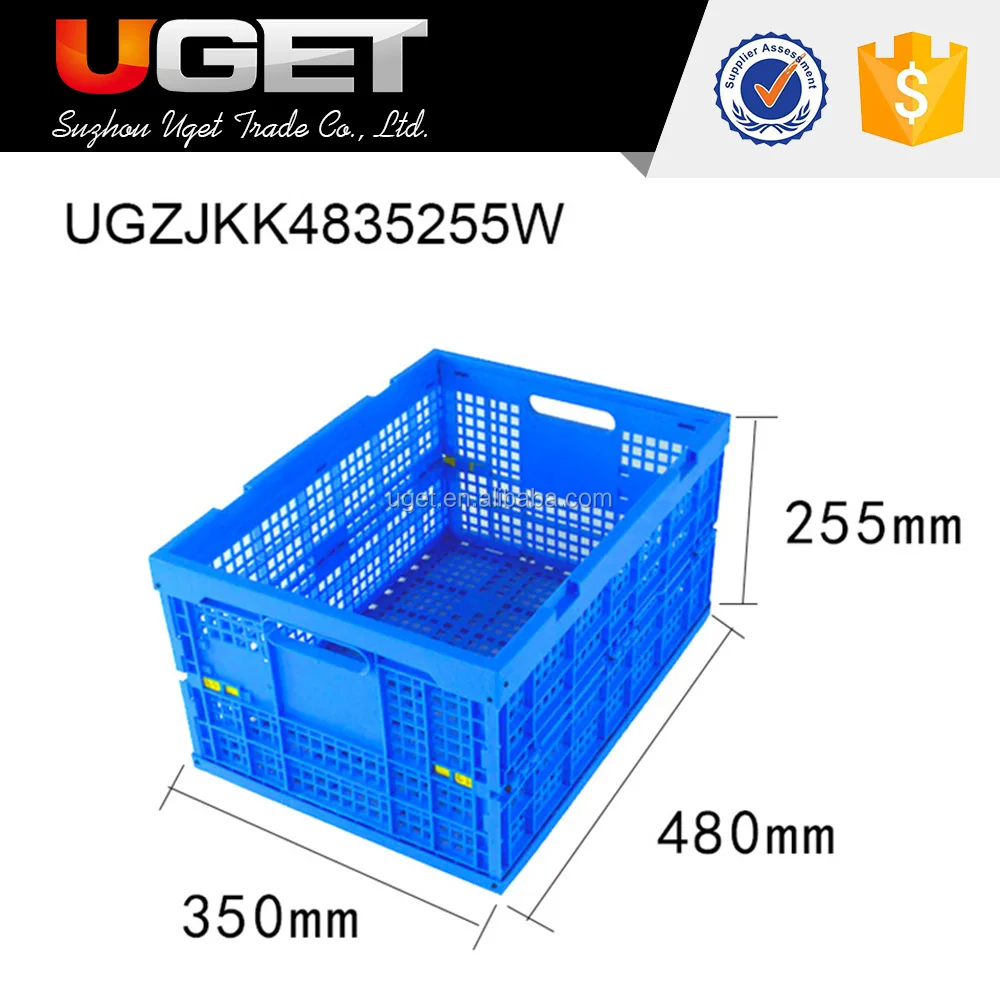 
Fashion design cheap pp recyclable plastic crates on sale 