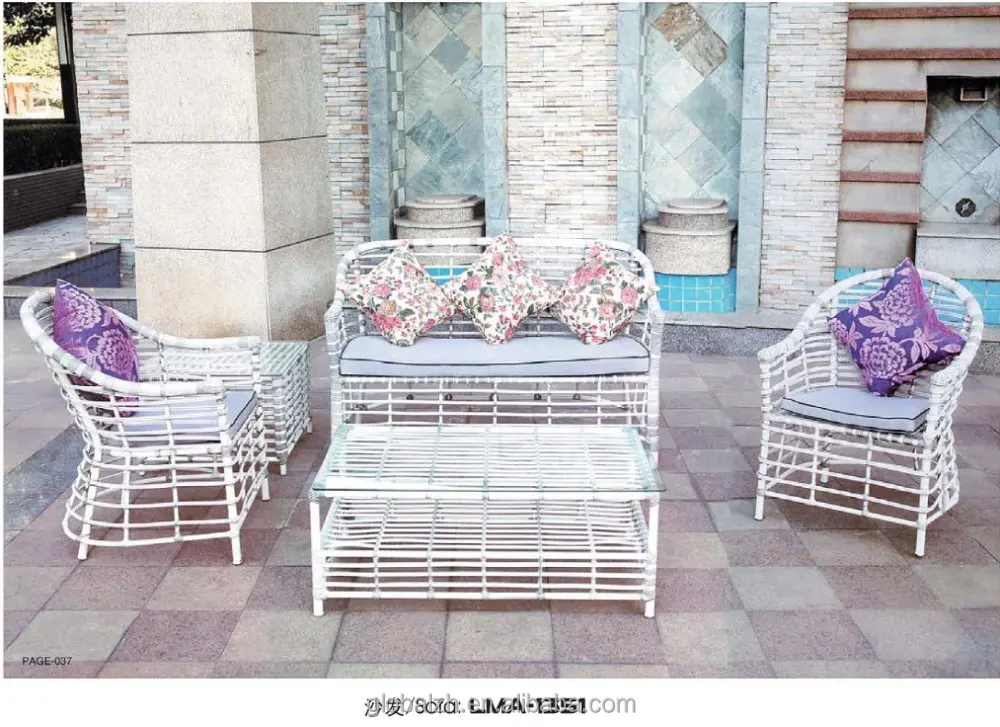 All Weather Luxury Round Wicker Rattan Hd Designs Garden Outdoor Furniture