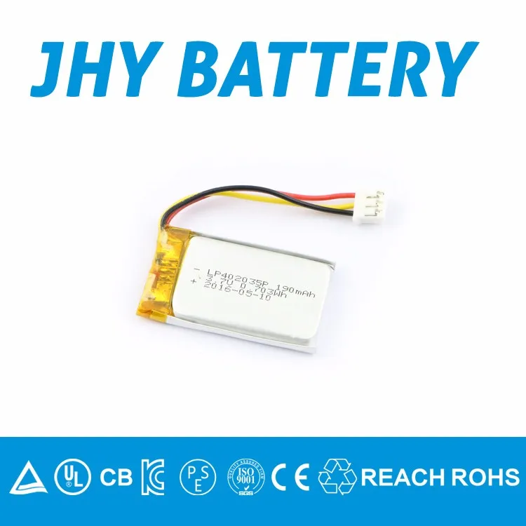 
190mah deep cycle batteries lipo battery 3.7v li-ion battery 