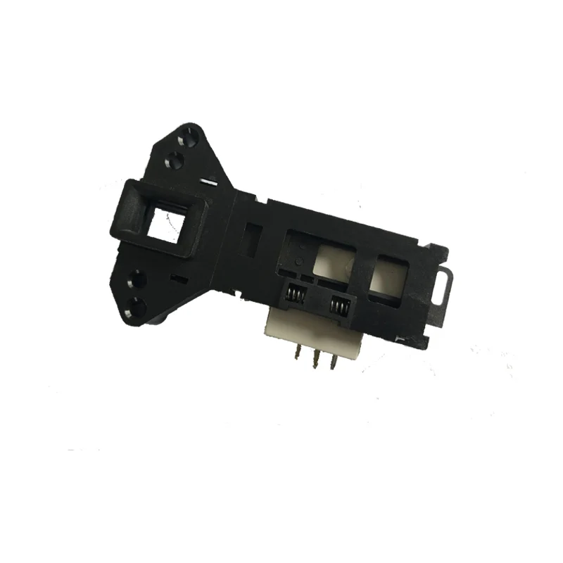 Washing machine door lock, door lock, Interlock