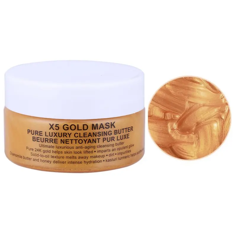 24 K Gold Masks Beauty Moisturizing Contraction Of Tearing Pores Yellow Gold Peel Off Mask Skin Care Cosmetic