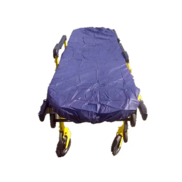 
Disposable Nonwoven PP SMS Bed Cover Sheet for Stretchers 