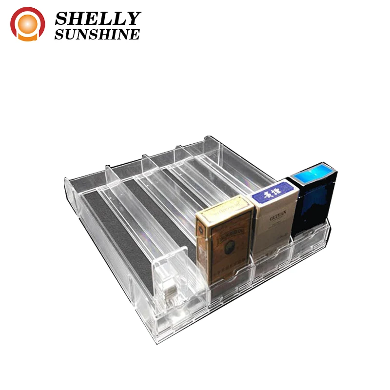 
Vending machine beverage shelf pusher and divider system for sale 