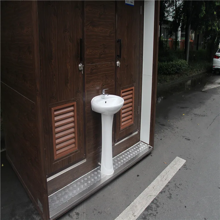 hysun Factory Directly Sell luxury mobile toilet flat pack bathroom pods usa with best quality