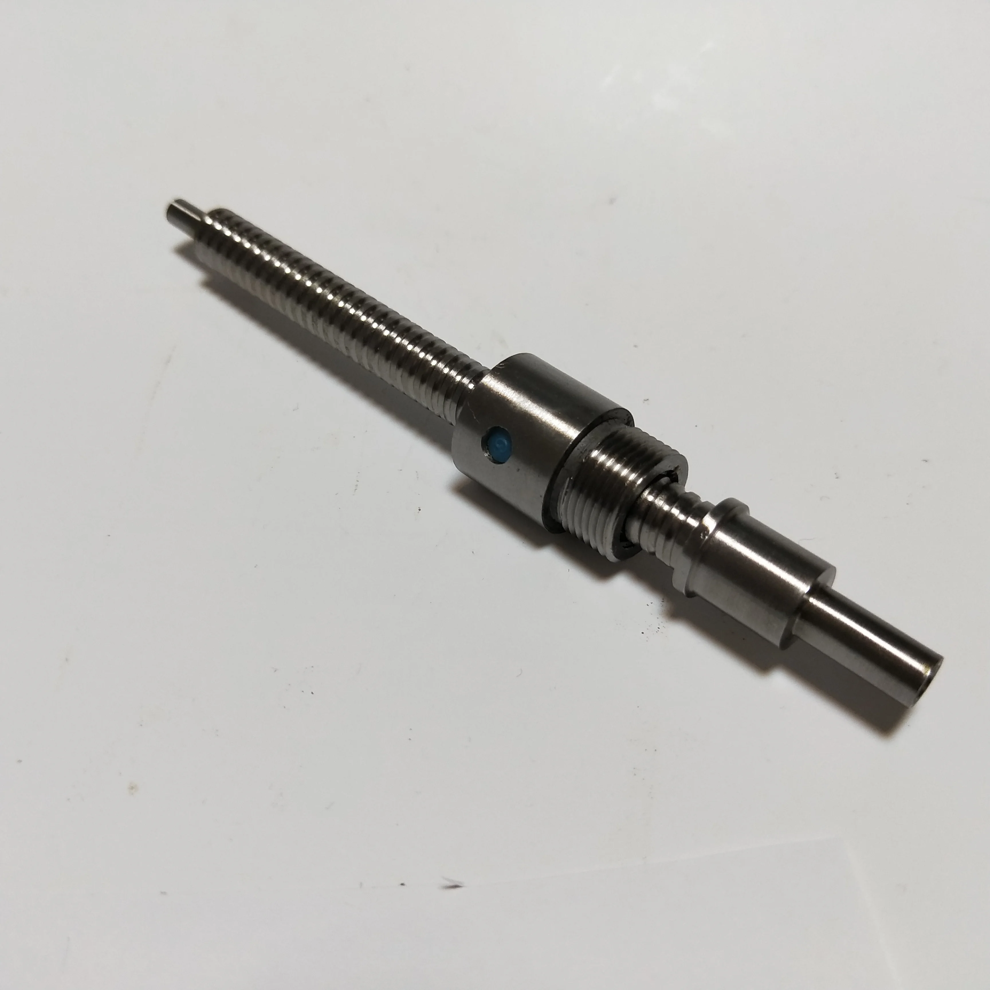 Customized micro small ball screw SFU0602 diameter 6mm,tolerance 0.012mm/meter no backlash for sewing machine and 3d printer