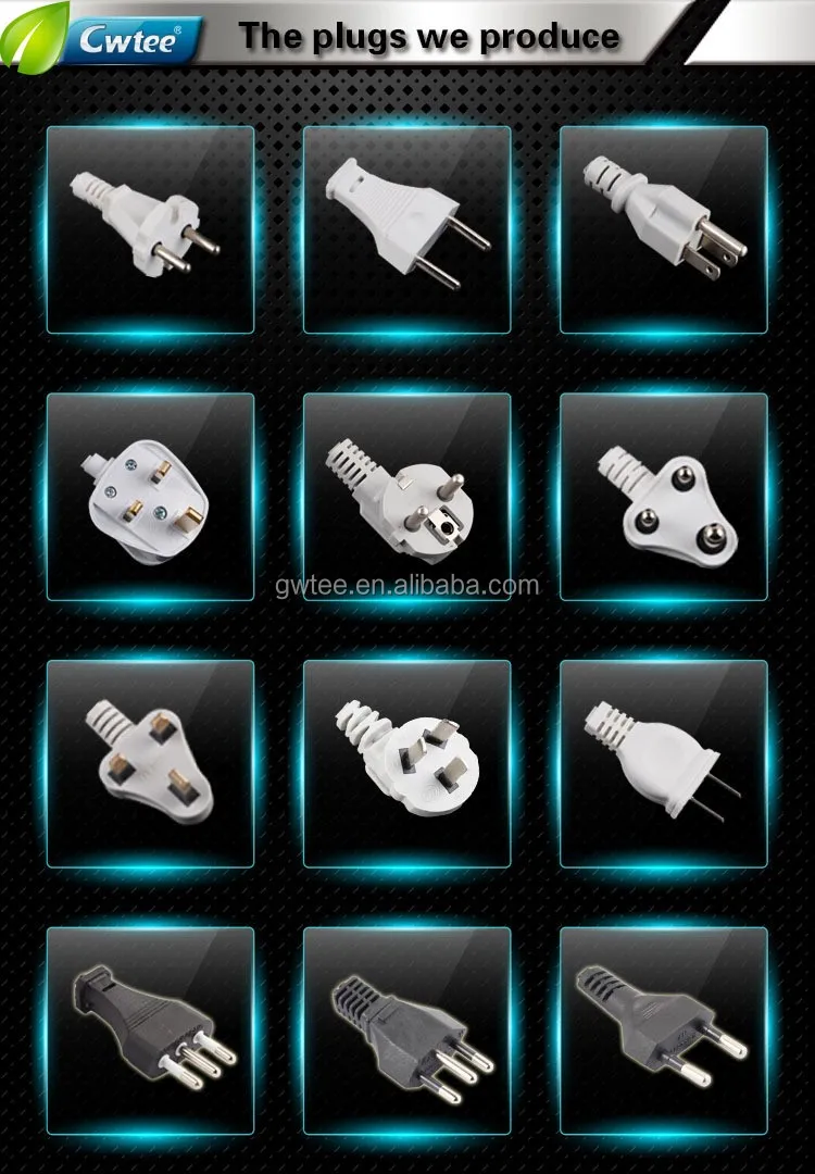 power strip with surge / overload protector, vertical socket usb multi outlet