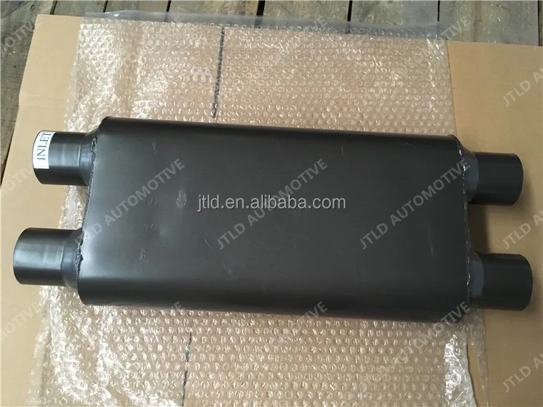 Maximum aluminized Performance Flow Sound Exhaust System for flowmaster style Car Exhaust Muffler