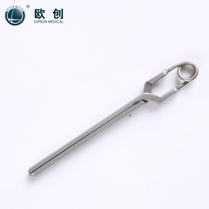 Euprun ready to ship clip applier laparoscopic bulldog Clip forceps 10mm 330mm reusable laparoscopic instruments