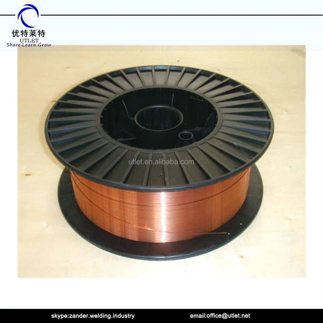 ALAMBRE DE SOLDADURA WELDING WIRE AWS ER70S-6 0.9mm