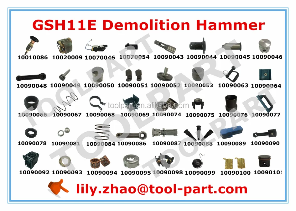 Power Tool Parts GSH11E Iron Die-casting Parts