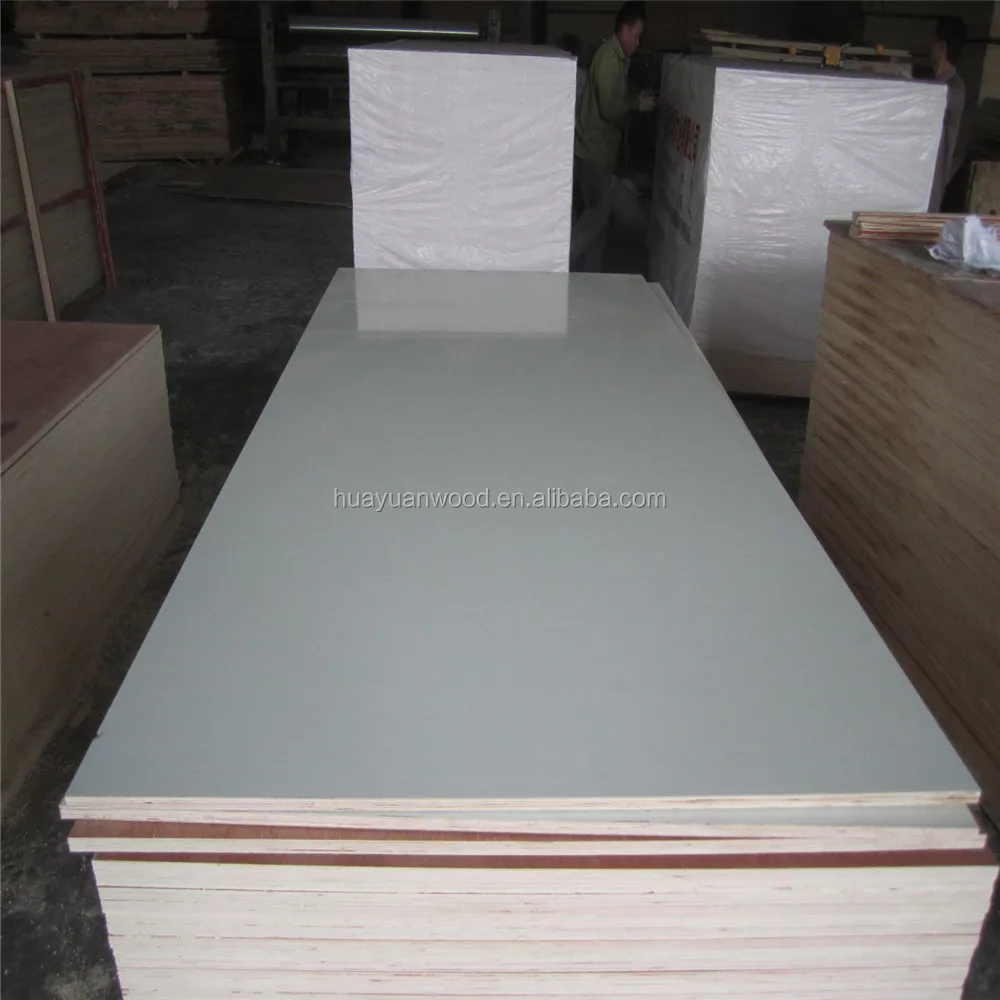 two side one side glossy matt desgin 16.5mm 17mm 18mm  hpl plywood panels price