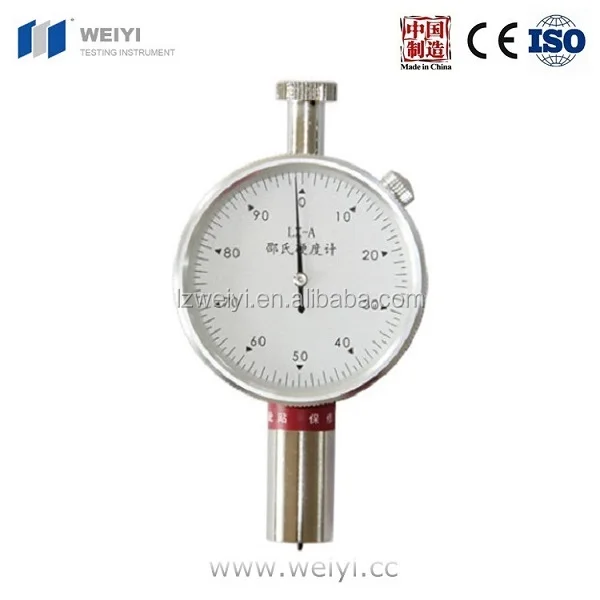 Shore D durometer test block