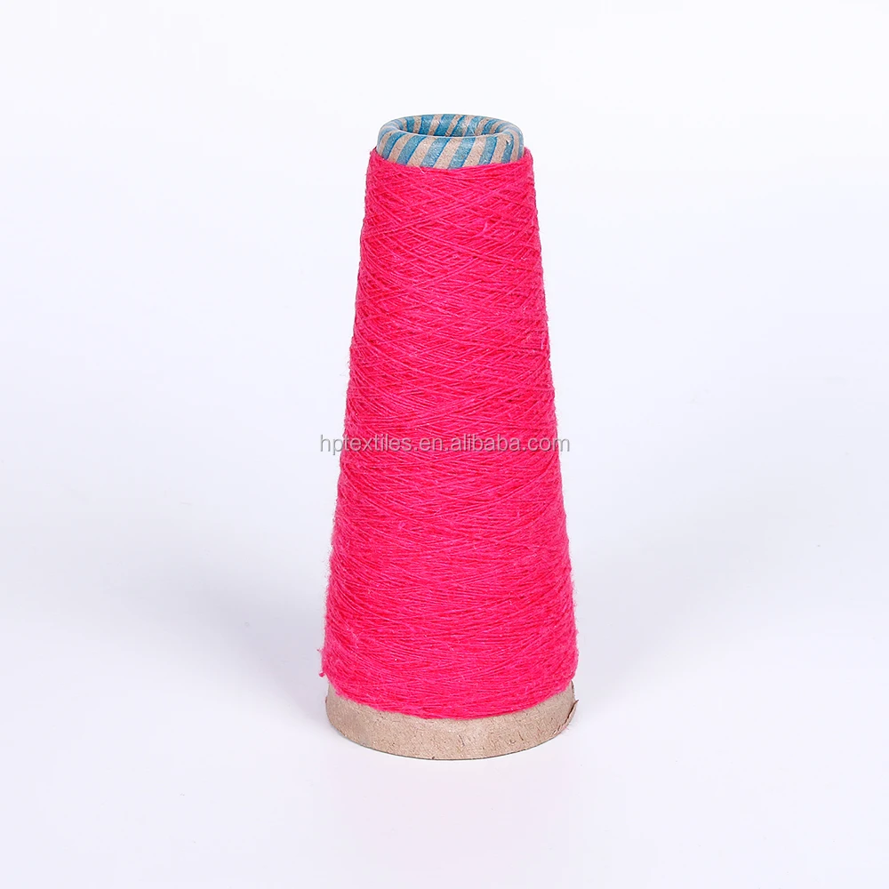 Environmental protection products factory cheap wholesale 10-20s oe recycled cotton blended market yarn price wholesale china