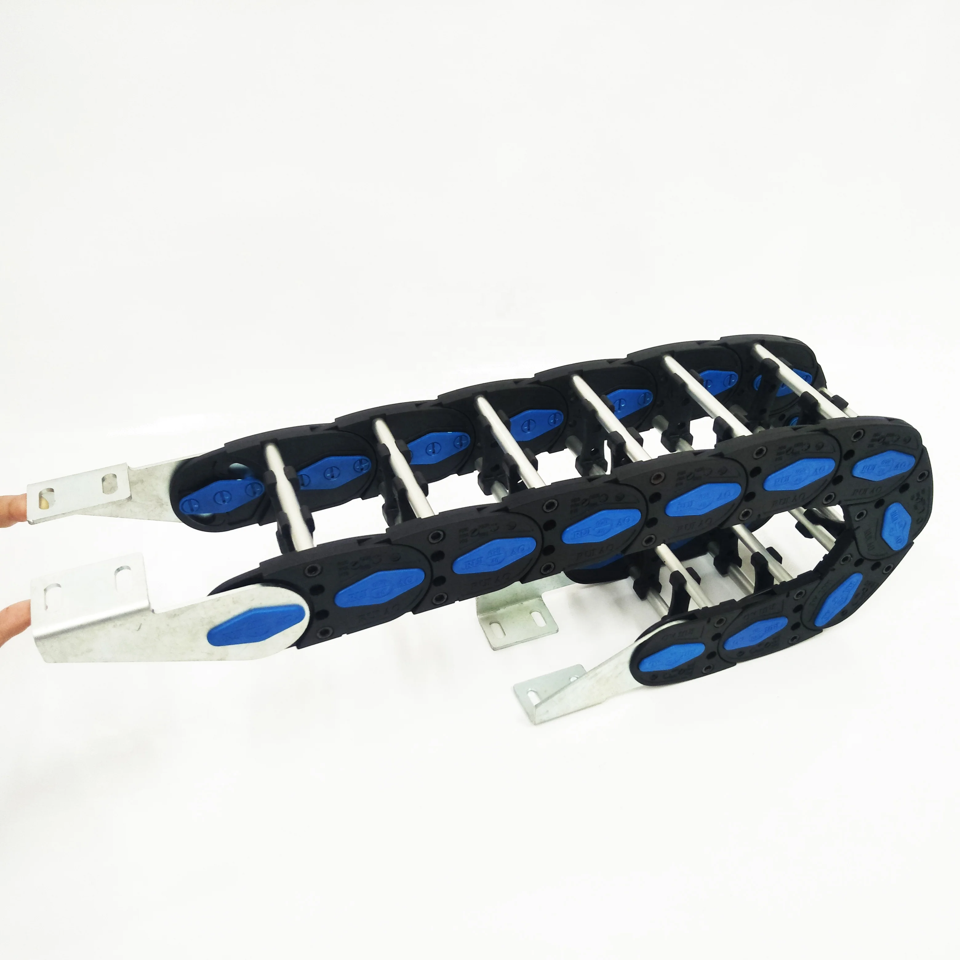 high speed cnc cable chain flexible plastic cable carrier energy chain made in china bridge type cable wire tracks