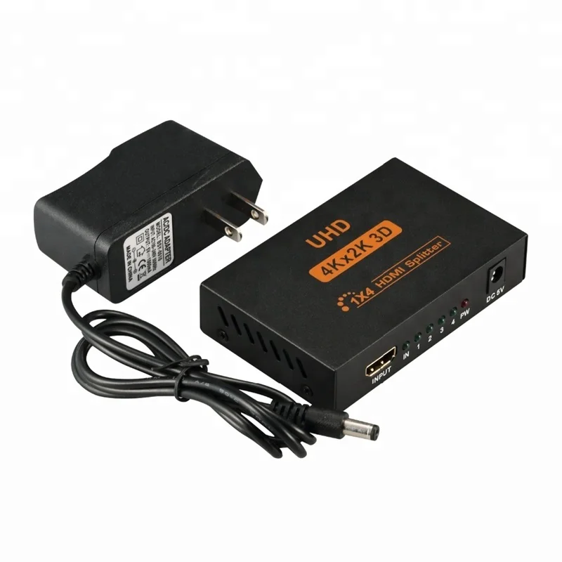 support 4K*2K 1 in 4 out 1X4 HDMI Splitter