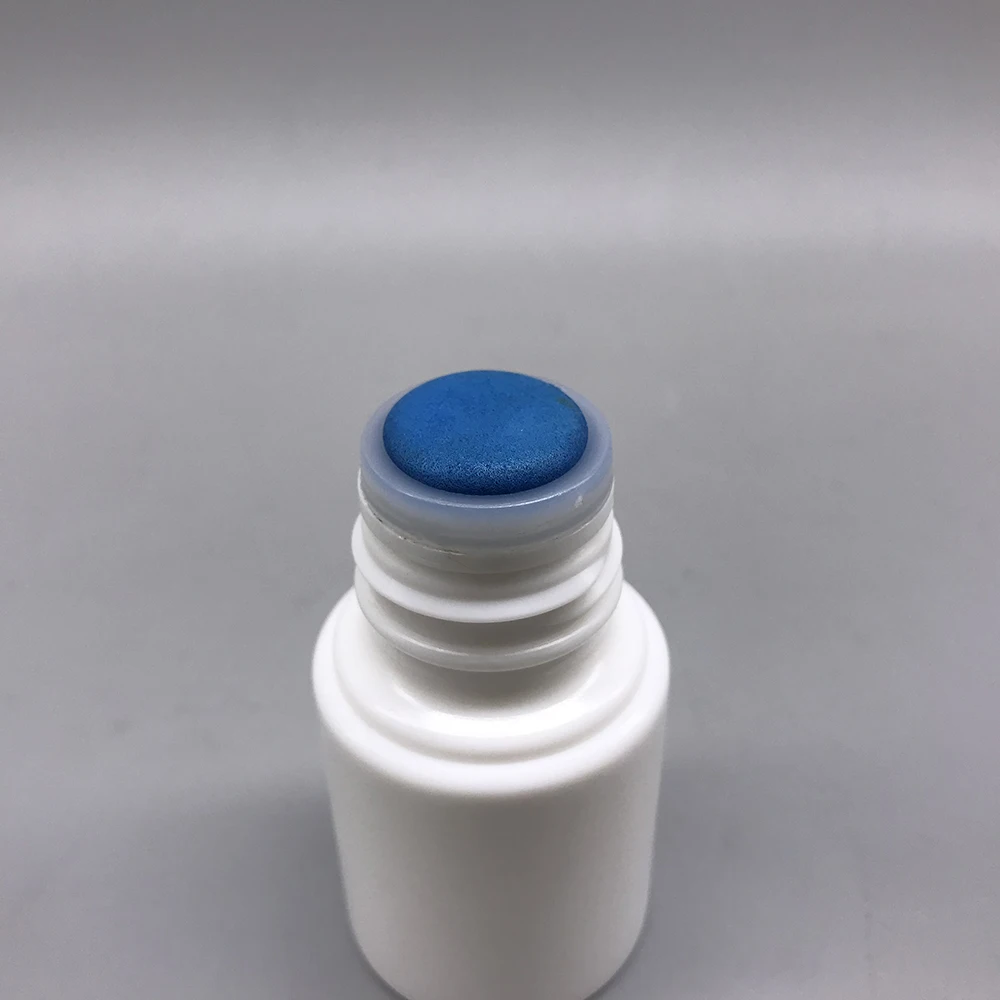 30ml PET Plastic Bottle Empty Liquid Sponge Head Applicator Bottle for Skin Care Scalp Hair Care