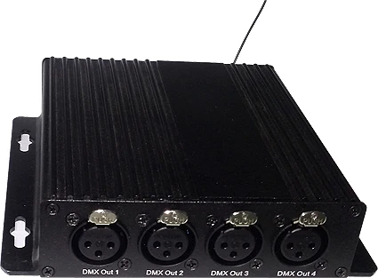 wireless SD card DMX signal transmitter DMX 512 with RF remote control ArtNet Controller