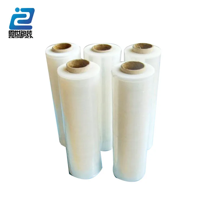China hand and machine 100% new row material pallet LLDPE plastic stretch film/wrapping film