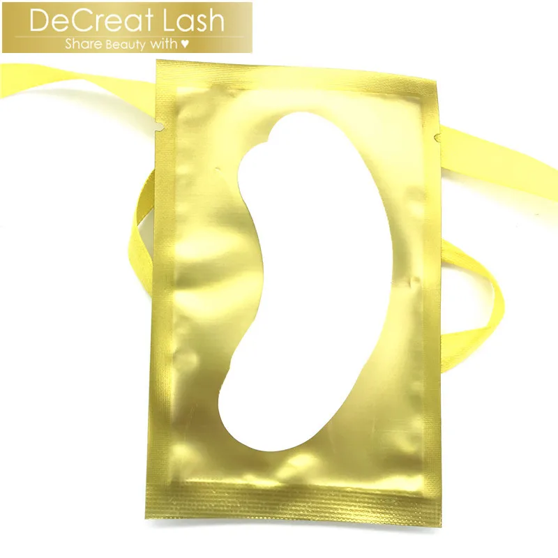 hydrogel eyepads disposable lint free gel eyepads for eyelash extension