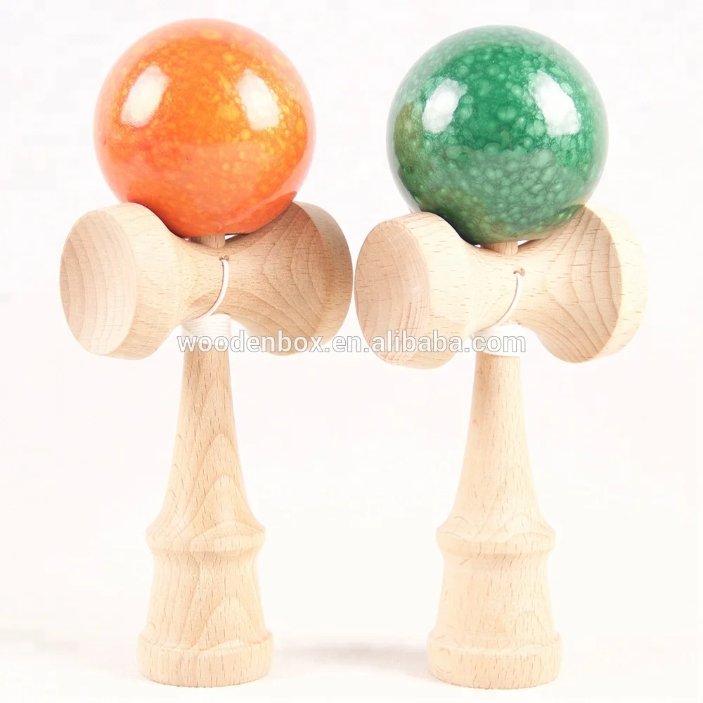 Sticky paint kendama for wholesale