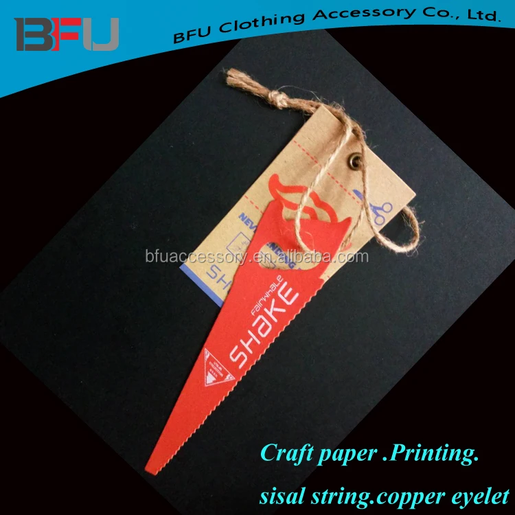 
Custom Vintage jeans shirt clothing tags ,paper hang tags 