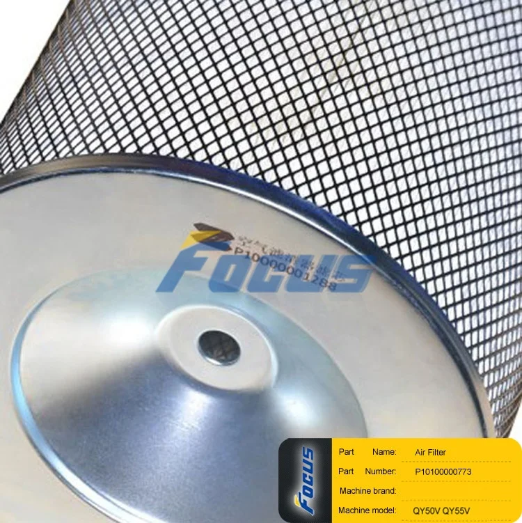 ZOOMLION Truck Crane Spare Parts QY50V QY50V532 QY55V Air Filter  P10100000773