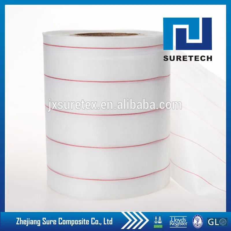 85gsm нейлон PA66 или полиэстер жертвенная ткань, высокая температура сопротивление корки курсируют