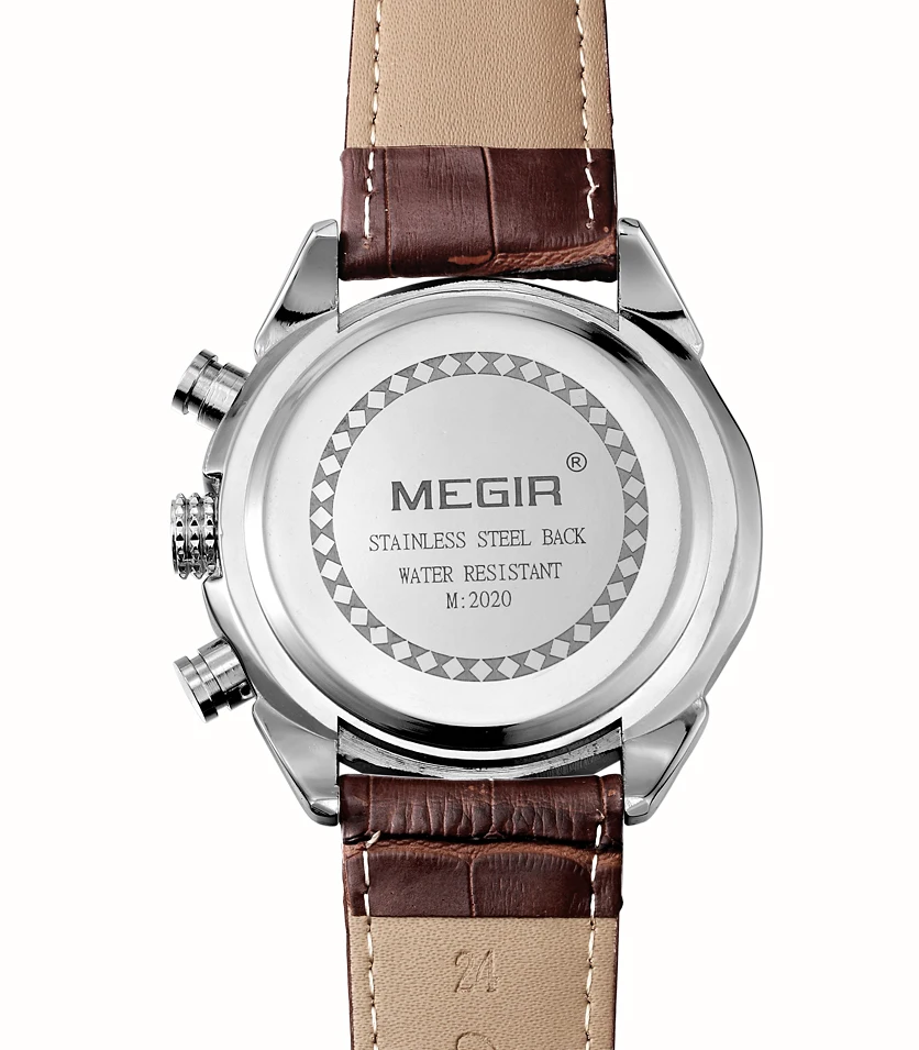 oem mens leather watch 3atm water resistant stainless steel diamond watch