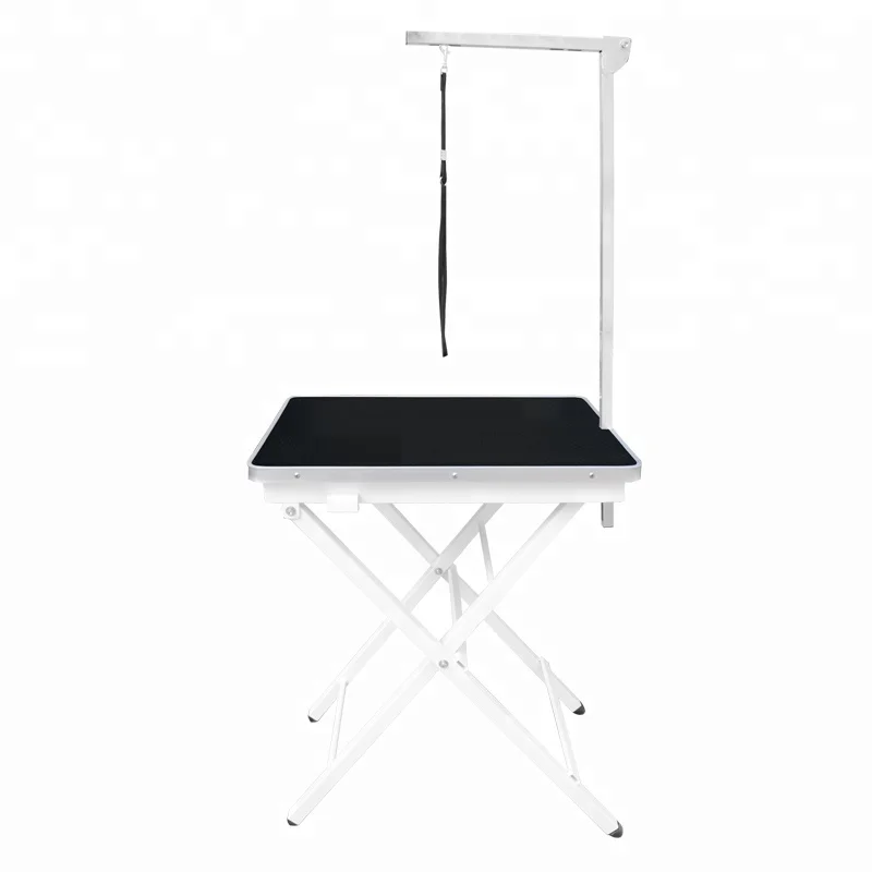 Chun Zhou Dog Foldable Table Light Weight adjustable-height Pet Grooming Table asy to clean  N-306