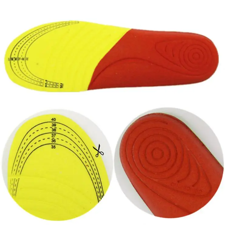 EVA Breathable ortholite poliyou Foam comfort insoles for sports shoes