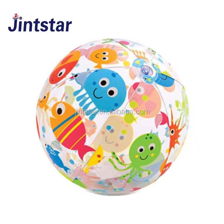 
Promotional PVC inflatable beach ball custom logo eco-friendly giant ball 