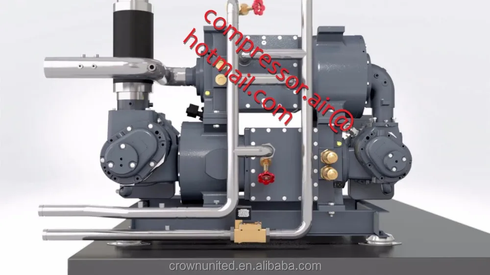 Компрессор воздуха CompAir Ultima U75 U90 U110 U132 U160 с воздушными концами HP/LP переменной скоростью