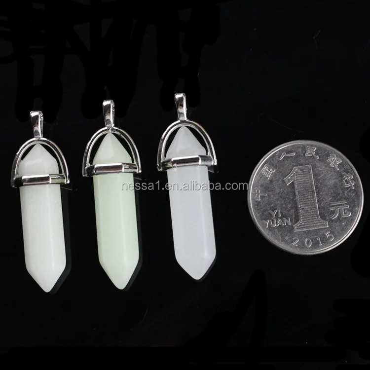 Fashion moonstone necklace glow in the dark necklace Wholesale ST-0005