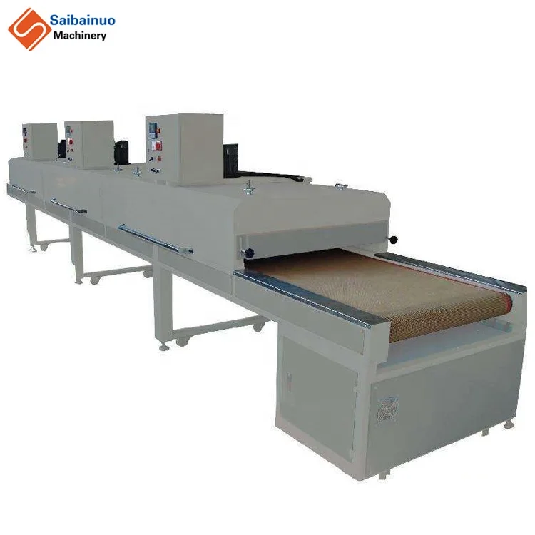 belt industrial medicine microwave Tunnel dryer