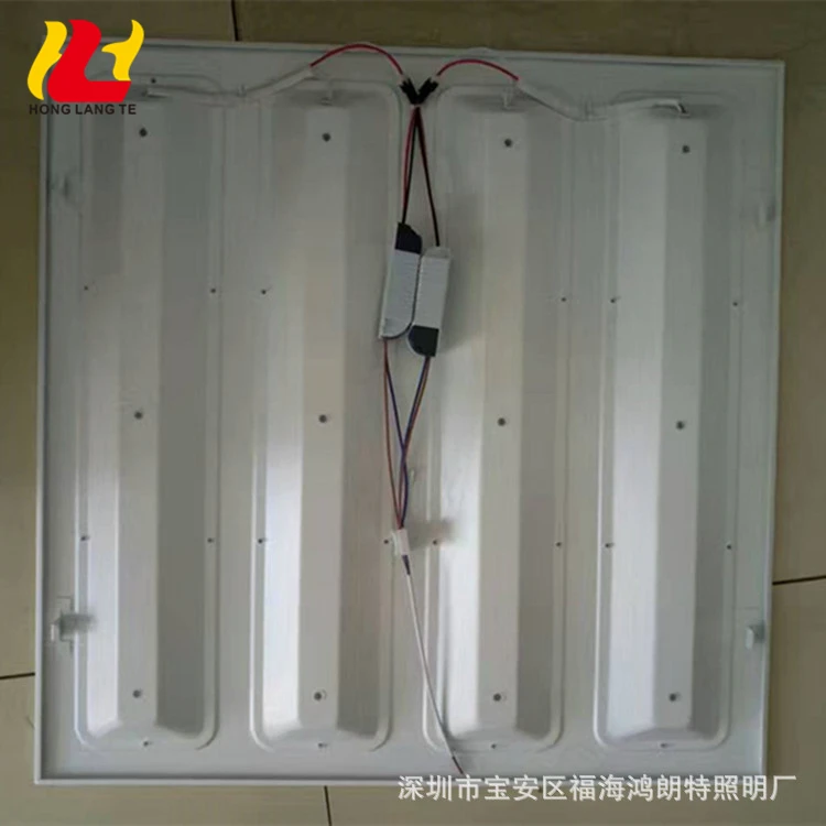 Wholesale customized ultra slim 2835 smd 48W 96W 8500lm square 600X600mm led grille panel light fixture