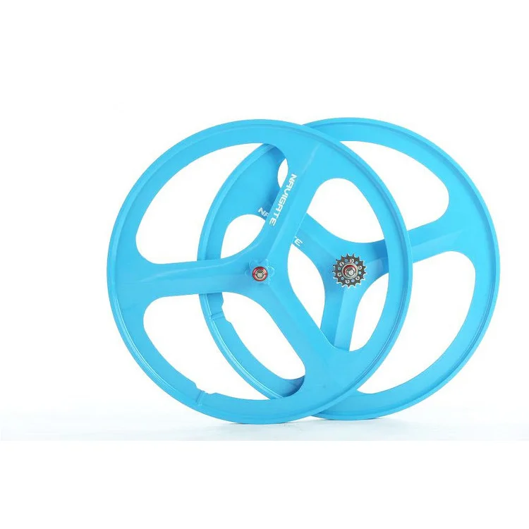 700C фиксированное зубчатое колесо, трехспицевое колесо из магниевого сплава