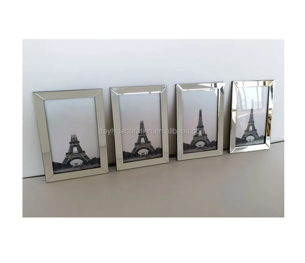 
Eiffel Tower mirror picture frame set 